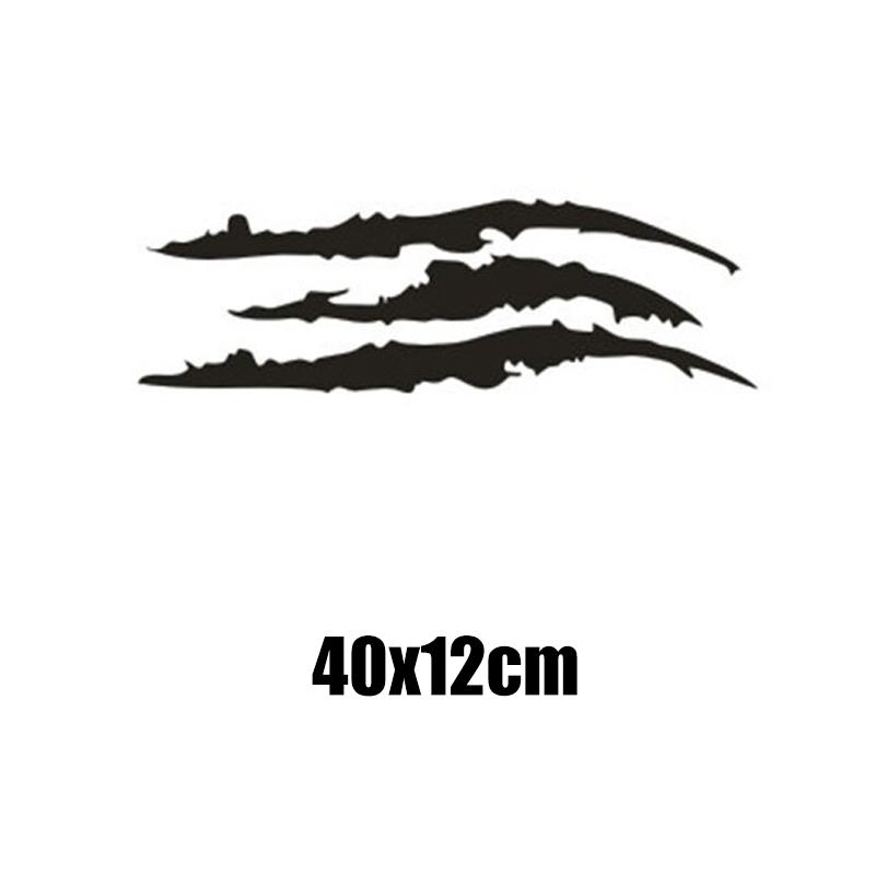 Naklejki ślady pazurów samochodu zestaw Uniwersalne winylowe naklejki na reflektory samochodowe, maskę, naklejki dekoracyjne na karoserię, hurtownia akcesoriów samochodowych