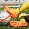 Jungen Fußballschuhe Rutschfest Verschleißfest Klettverschluss Outdoor Fußballschuhe Training Kinderschuhe