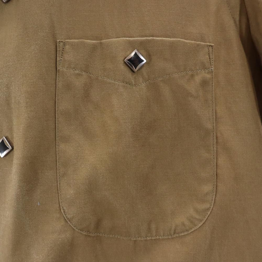 NEPENTHES Long sleeve shirt S Brown Men's Used