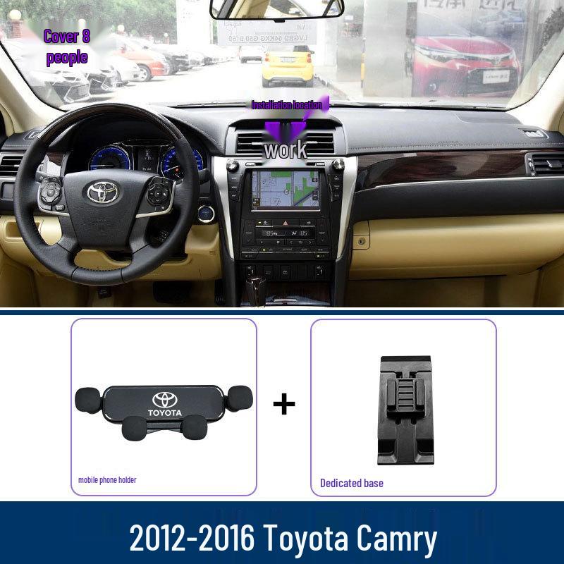 Handyhalterung für Toyota Camry 2006-2023 Bildschirmmodelle