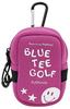 Blue Tee Golf Stretch Pouch AC009 and Multi-Purpose [Stores balls, rangefinders, more!] (Pink)