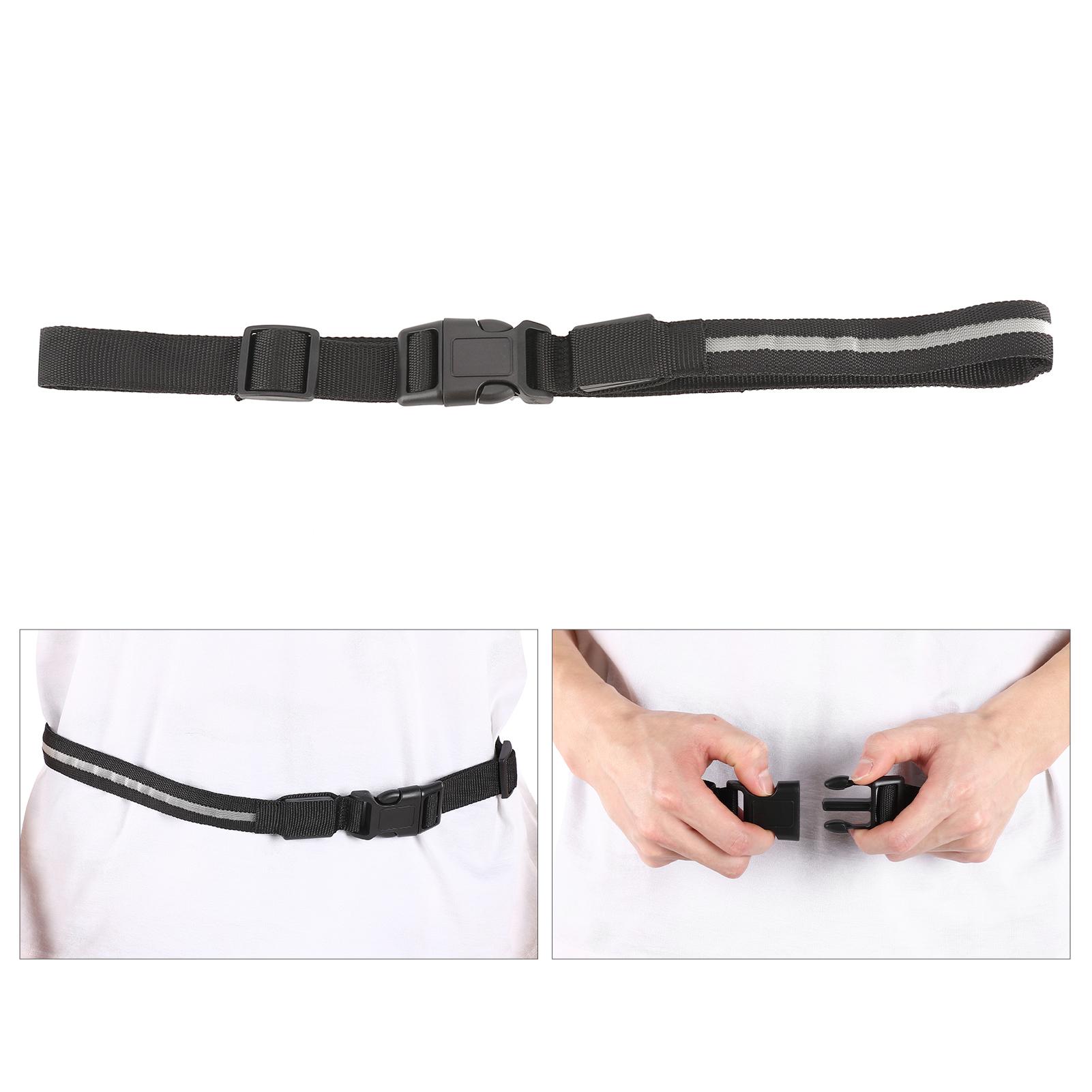

7 Colours Polyester LED Reflective Belt Luminous Waistband for Night Cycling Climbing