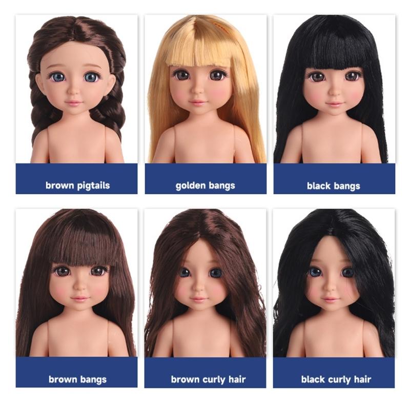 Weich berühren 12 Zoll Emaillepuppe für Mädchen ab 3 Jahren Mit wasserdichten Oberflächen und austauschbarem Modezubehör