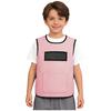 Gilet Sensoriale Compressivo in Rete Traspirante Unisex per Bambini con Chiusura Regolabile a Velcro e Imbottitura Frontale
