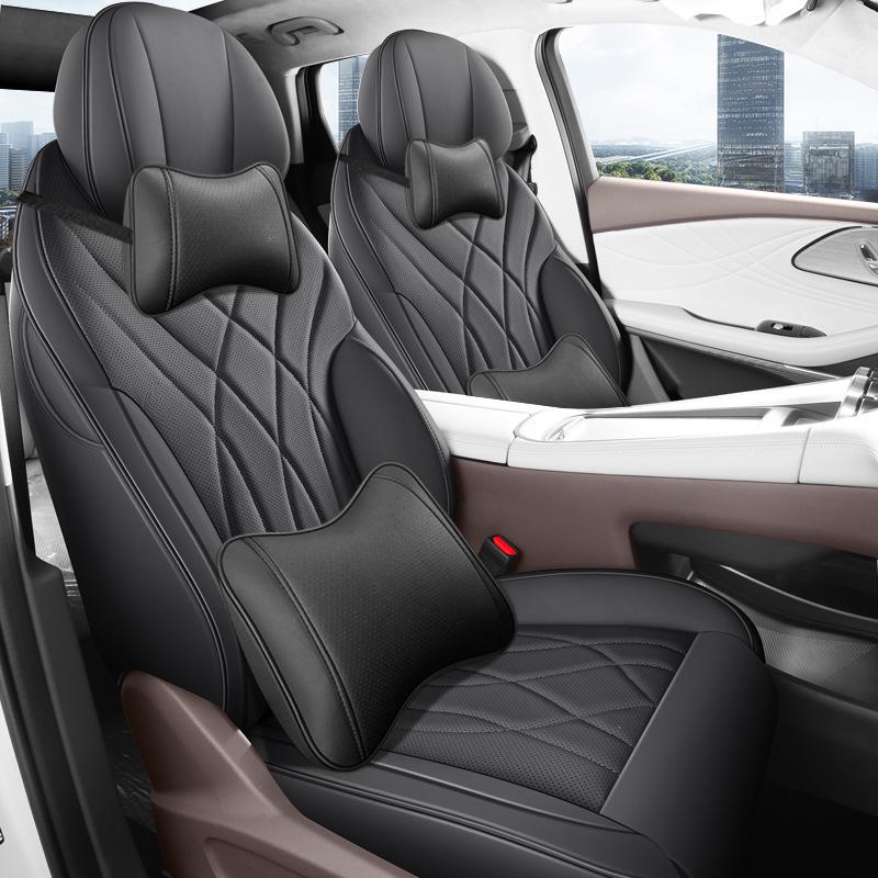 Exeed Lingyun Husă Universală pentru Scaun Auto din Piele Integrală (Cinci locuri, Toate anotimpurile)