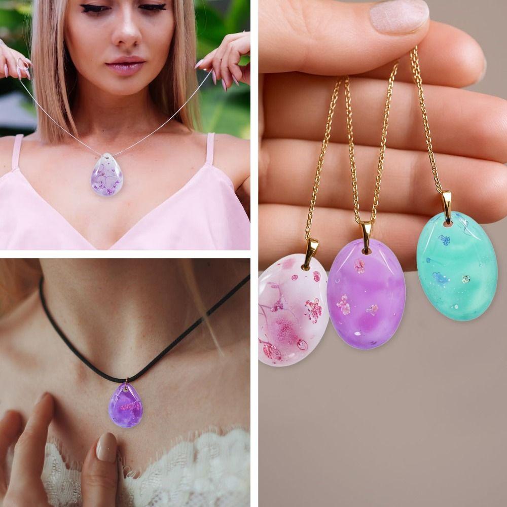 with Hanging Hole Resin Jewelry Mold 6 Cavities Epoxy Resin Mold Resin Casting Mold  Jewelry Making