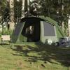 VidaXL Tente de pêche 5 personnes vert olive imperméable, tente de camping, tente de jardin, abri d'extérieur, abri de 4009389