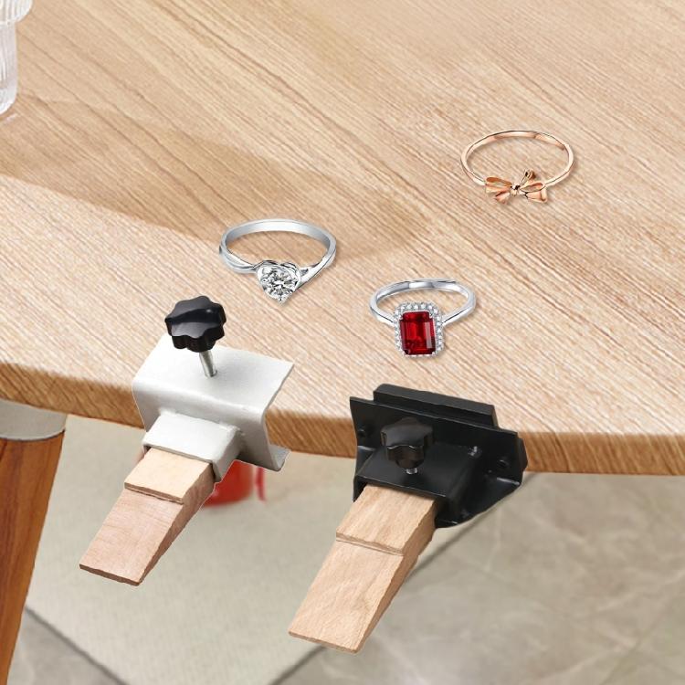 Versatile Jewelry Clamp Practical Mounting Work Benches Pin Quick To Install for Jewelers and Handicraft Enthusiasts