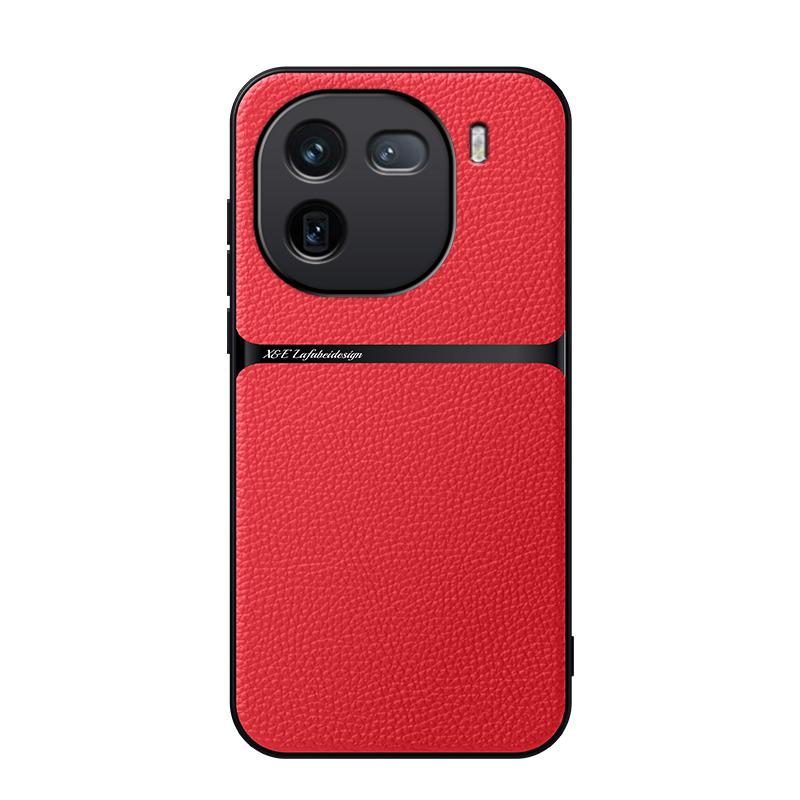 

For VIVO iQOO 12 Case Magnetic PU Leather +TPU Edge Ultra-thin Drop-proof Camera Protection Cover for iQOO12 Pro For iQOO 12