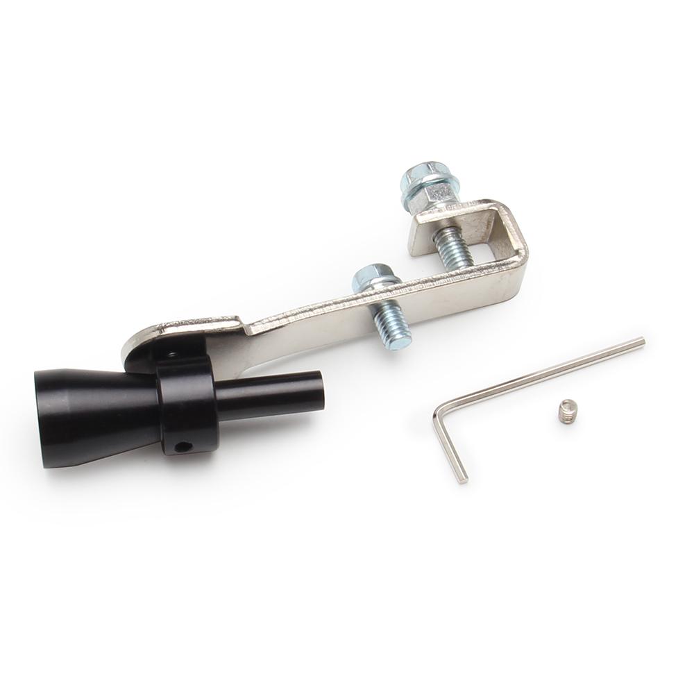 

Универсальный алюминиевый турбозвуковой глушитель выхлопной трубы свисток автомобильный клапан сброса давления BOV имитатор наконечника Whistler S/M/L/XL