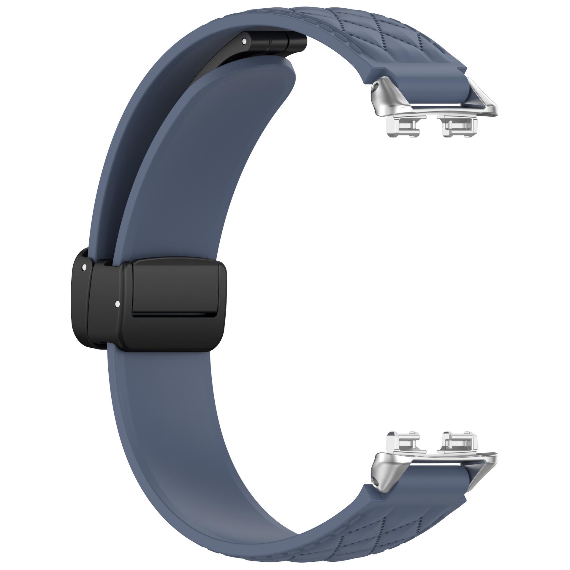 

Sport Silicone Magnetic Buckle Strap For HUAWEI Band 11/11 Pro Replacement Belt Accessories Wristband Bracelet correa for Huawei Band 10 9 8 NFC Strap Huawei Band 8/9/10 ucla синього кольору