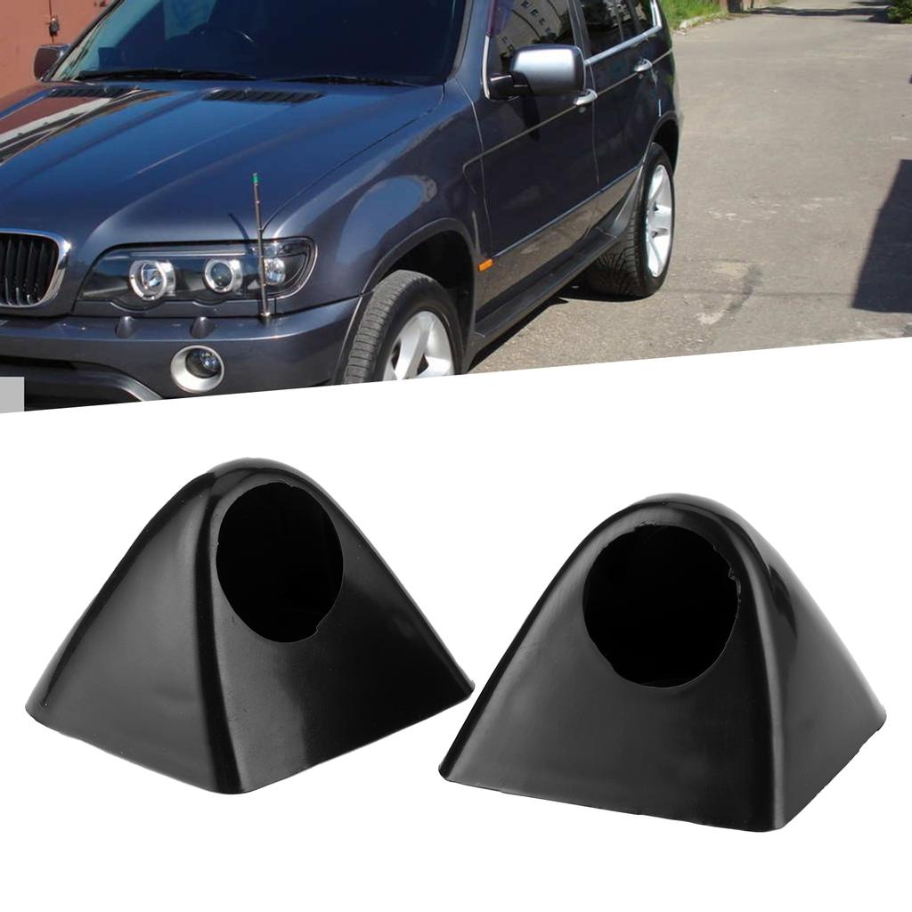 Pair of Headlight Washer Cover Left Right 61678252746 61678252745 Fit for X5 3.0i 4.4i 4.6is