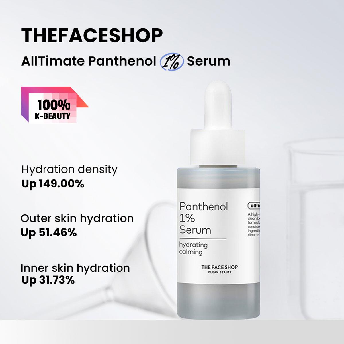 THE FACE SHOP ALLTIMATE ПАНТЕНОЛ 1% СЫВОРОТКА 30 мл / 1,01 жидк. унц. 30ml/1.01fl.oz
