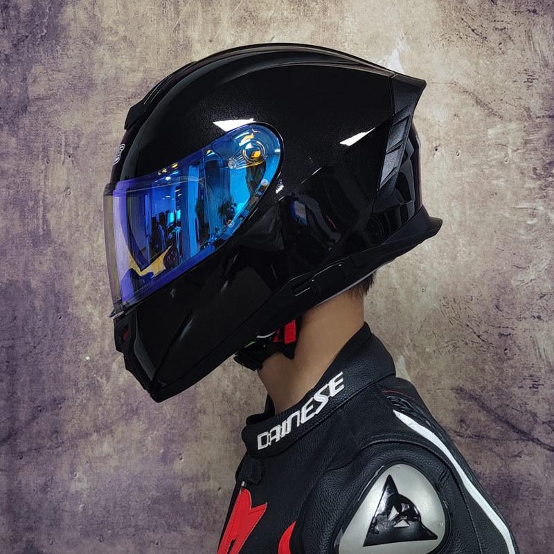 Dual Lens Motorcycle Helmet Motorcycle Travel Helmet Electric Vehicle Adult Safety Helmet