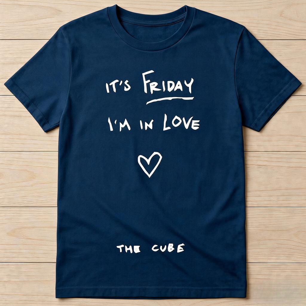 Its Friday Im In Love The Cure Music  Unisex T Shirts Cotton Unisex T Shirt Heavy Cotton T Shirts for Unisex Slim Fit Tshirt