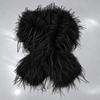 Thicken Warm Faux Fox Fur Scarf Fluffy Thick Tassels Thickened Scarf Long Scarf  Autumn Winter