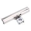 Silver Boat Fishing Rod Holder Stainless Steel Rod Support Stand Durable Fishing Rod Holder  Marine