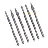 6pcs Nail Drill Bits Set Tungsten Carbide Nail Bits for Acrylic Gel Nails Electric Nail Drill