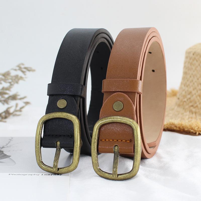 

Lesbian Vintage Gold Sun Buckle Wide Belt Jeans Belt верблюд