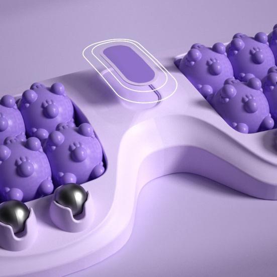 Cat Paw Foot Massager Reflexology Roller with Magnetic Beads Massage Device for Plantar Fasciitis Relief Portable Arch Pain Relief Tool