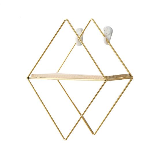 Lightweight Storage Rack DIY Fashion No Perforation Shelf