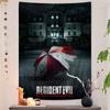 Canvas Painting Game RRESIDENT EVIL DIY Wall Tapestry for Living Room Home Dorm Decor Wall Art Decor