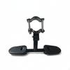 Bike Crossbar Footrest Side Pedals Accessory Curved Clamp Foot 75MM