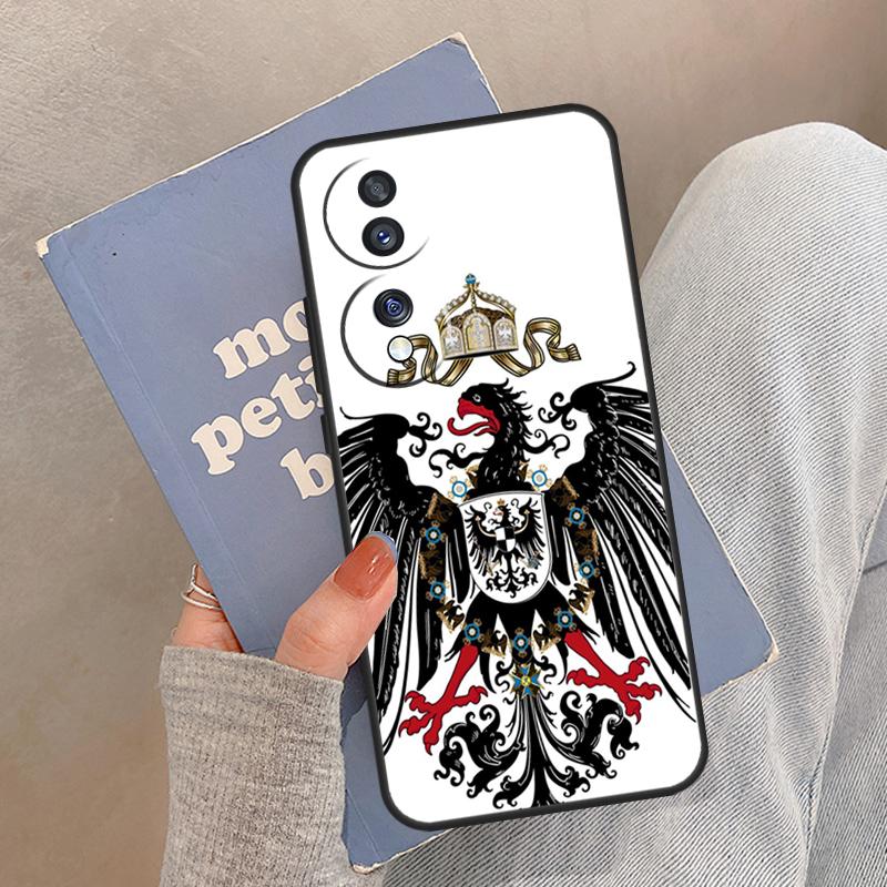 Germany Flag Emblem Case For Honor Magic 8 Pro 5 6 7 Lite Cover For Honor 400 200 90 70 50 X8a X8b X9a X9b X9c