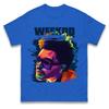 The Weeknd Colorful Pop Art Portrait Graphic Tshirt Unisex Unisex Retro Music Fan Casual Short Sleeve Cotton Tops