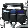 Universal Multi-pocketed Durable Wheelchair Side Bag Armrest Pouch Storage Bag Pocket Organizer