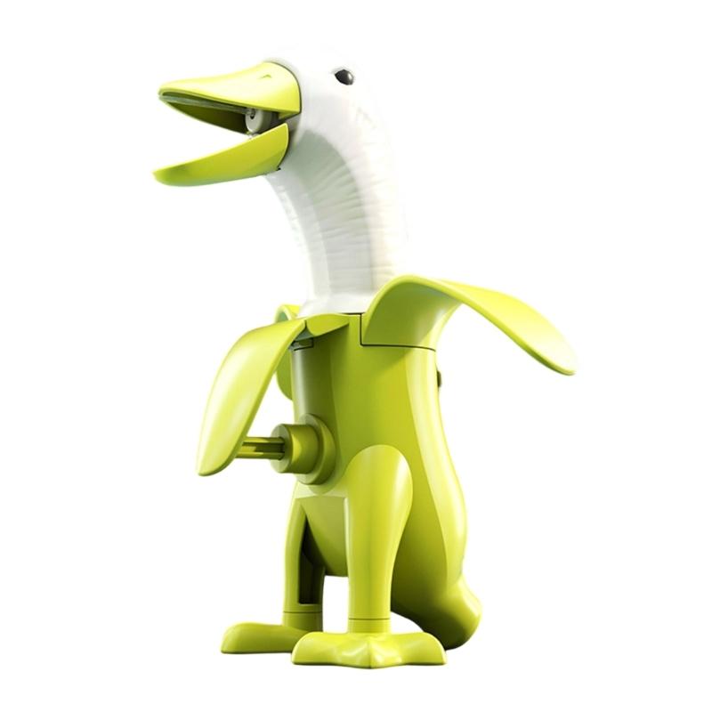 

Portable Mini Duck Banana Water Pistols Safe Splashs Toy For Outdoor Play Travel зелений