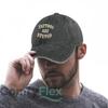 Tattoos Are Stupid Text Fashion Washed Baseball Cap Hat Outdoor Activities