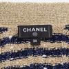CHANEL [Excellent Condition/Domestically Authorized/24 Stainless Steel] P77141K11152 CC Logo Button Cardigan tops 36 Gold seriesUsed