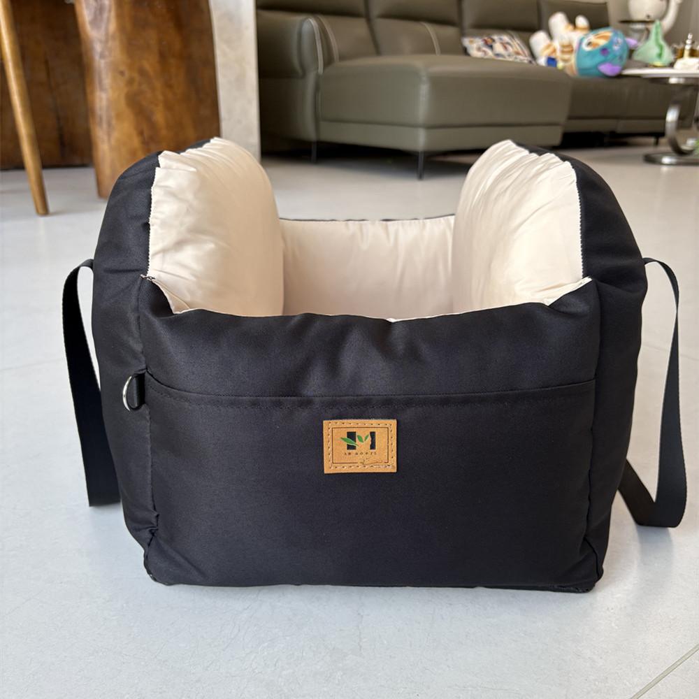 Dog Car Seat with Safety Belt Four Season Universal Pet Ooster Nest Cushion Washable Dogs Cats Sofa Bedding Travel Mattress