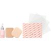 D Program Medicated Skincare Foundation Makeup Ochre 10 Lighter 11mL 30 Sheets (Powdery) Touch-up Set, (Slightly Shade), 10.5g + + [Quasi-drug]