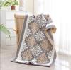 China Colored Jacquard Pure Cotton Four-Layer Gauze Bath Towel Men Women Extra-Large Adult Beach Towel Soft Absorbent