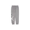 Jordan Logo Print Cuffed Knit Sports Pants Kids Bottoms Gray HA5283-001
