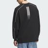 Adidas Originals Ss25 Rundhals Locker Geschnitten Langarm T-Shirt Unisex Oberteile Schwarz JM8037