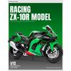 1/12 Kawasaki Ninja ZX10R Legierung Druckguss Motorrad Modell Spielzeug Fahrzeug Sammlung Sound und Licht Off Road Autocycle Spielzeug Auto