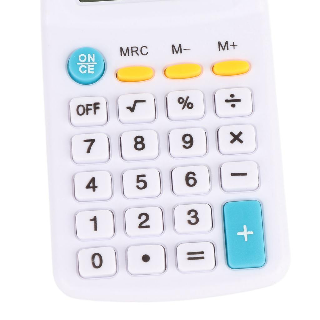   Calculators Handheld 8 Digit with LCD Display Sensitive Button Solar Battery Dual Power for   School Business