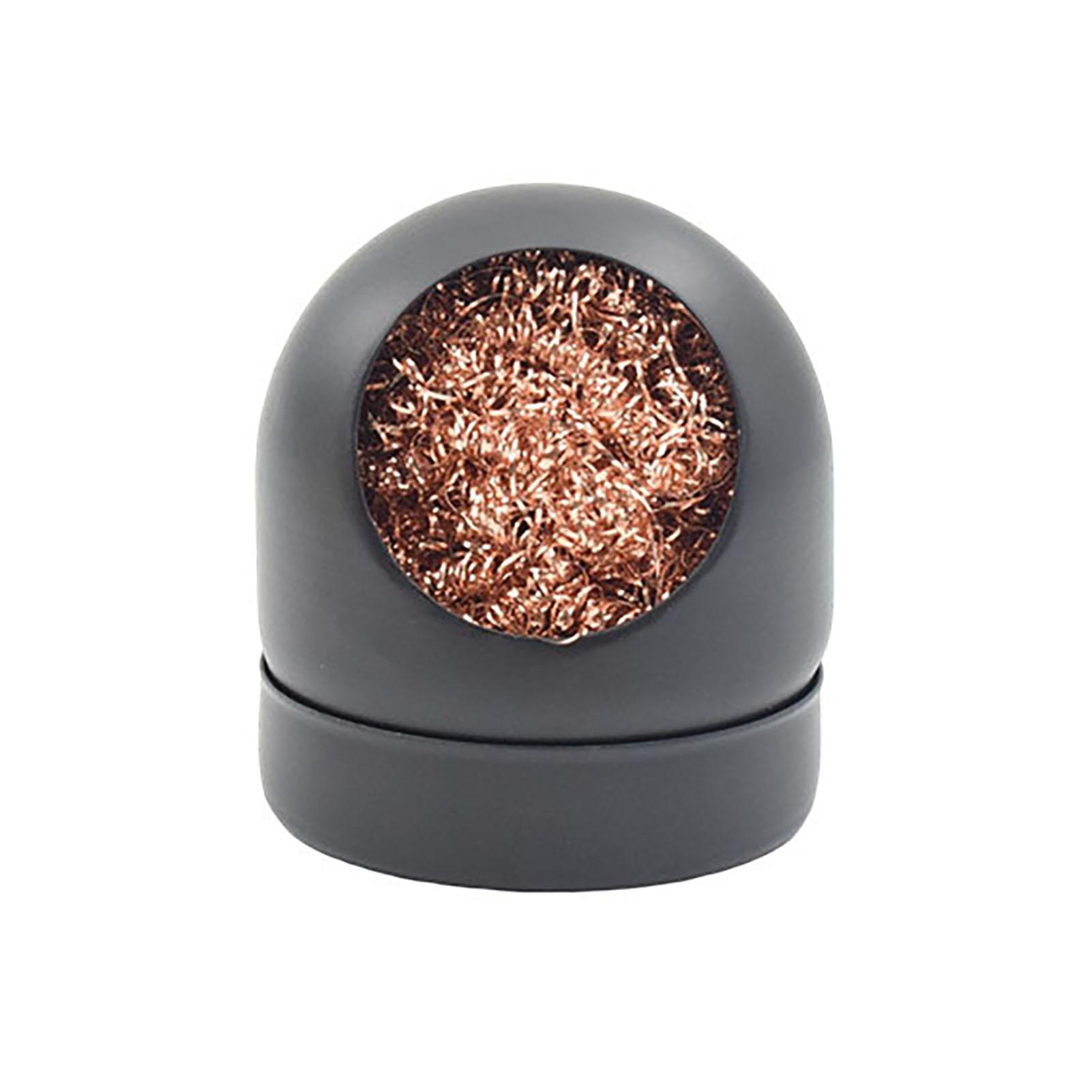 

Soldering Iron Tip Cleaner Copper Plated Steel Solder Head Cleaning Wire with Heat Resistant Metal