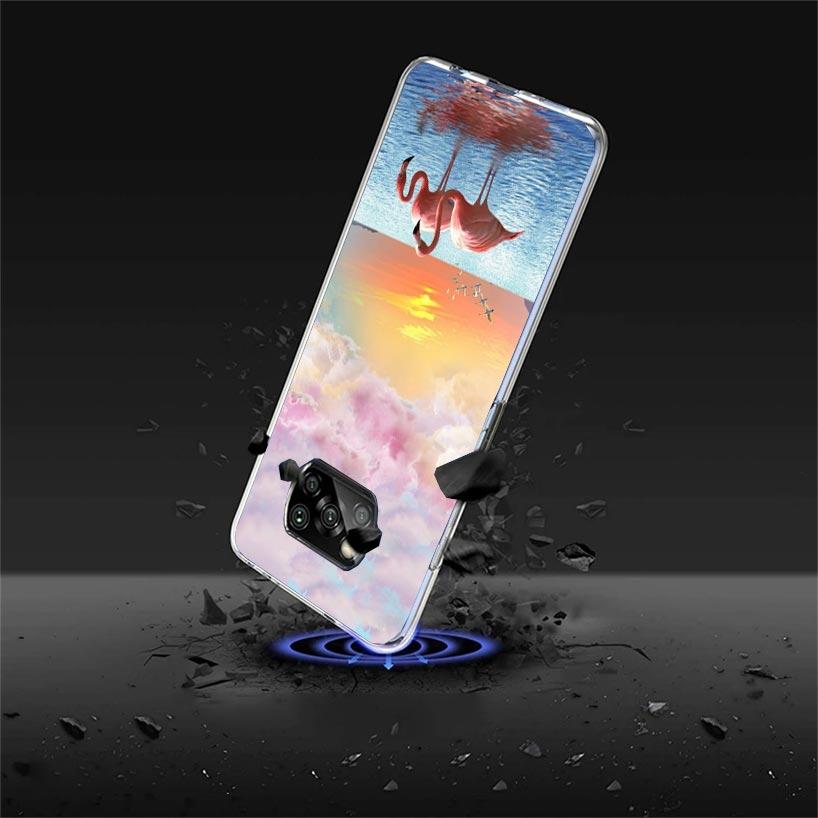 Pink Red Flamingo Case Phone Cover for Xiaomi Redmi Note 10 9 9S 8 8T 7 5 Pro Mi 12T 11T 10T 9T 12 11 Lite A3 A2 Trend Fundas Mi