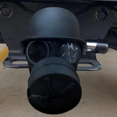 Tow Bar Ball Protective Cover Anti-Rust Hook Dust Plug Protector Trailer Connector Hook Protection Cover For SUVs RVs