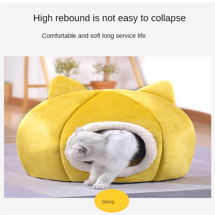 Cat Litter Space Capsule Four-season Universal Cat House Closed Cat Room Pet Supplies Round Ball Dog Kennel