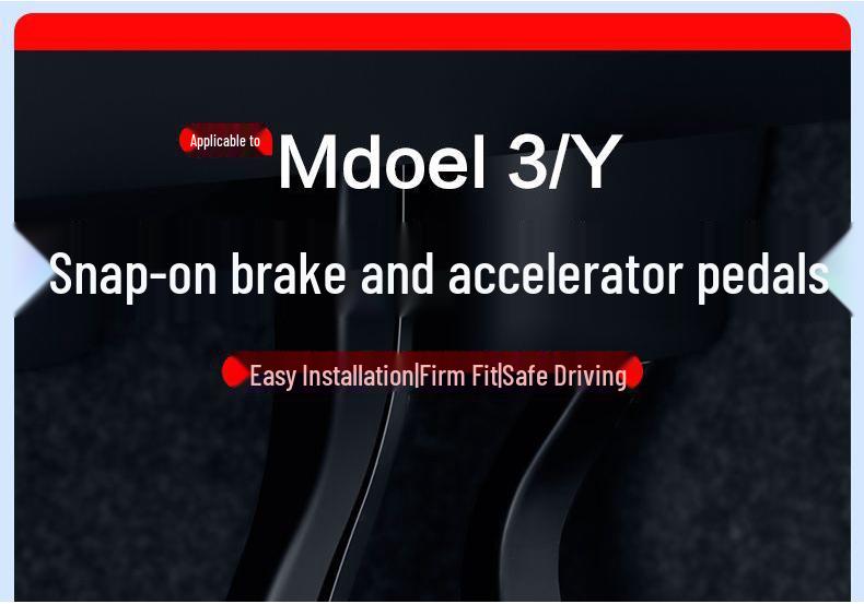 Tesla Model Y/YL Refresh 3 Non-Slip Aluminum Pedal Covers