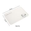 Cream Style Little Bear Rectangular Tea Tray for Cups, Snacks, and Fruits