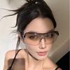 Y2K Sonnenbrille im amerikanischen Stil für Damen, Street Fashion, Einzigartiger Stil, Stilvolle Brillen