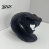 Personalized Craft Gift with Sharp Snake Ornament Head 3D Printed Desk Sculpture Teeth Novelty Home Accents Realistic Animal Figurine