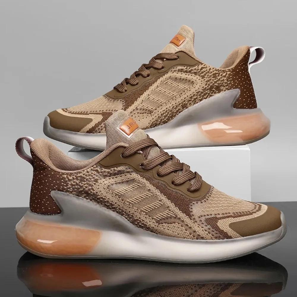 

Spring and Autumn New Men Casual Shoes Fashion Comfortable Breathable Footwear Outdoor Anti Slip Outsole Mesh Male Sneakers 39