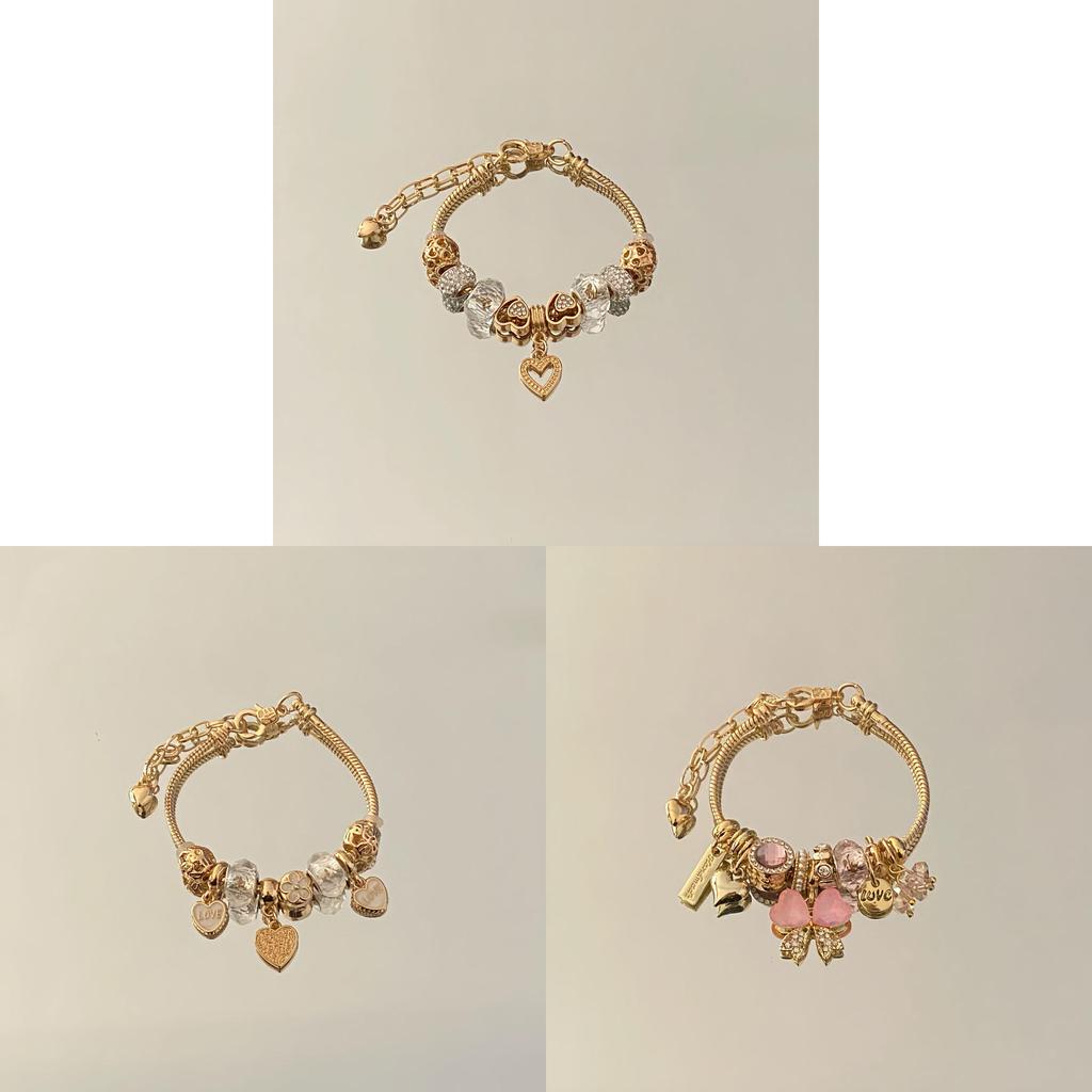Butterfly Crystal Alloy Bracelet For Women And Men Fashion Jewelry Accessory